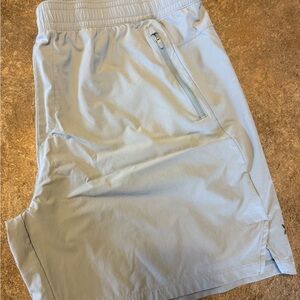 All in Motion Gray Athletic Shorts Elastic Waistband Lightweight
